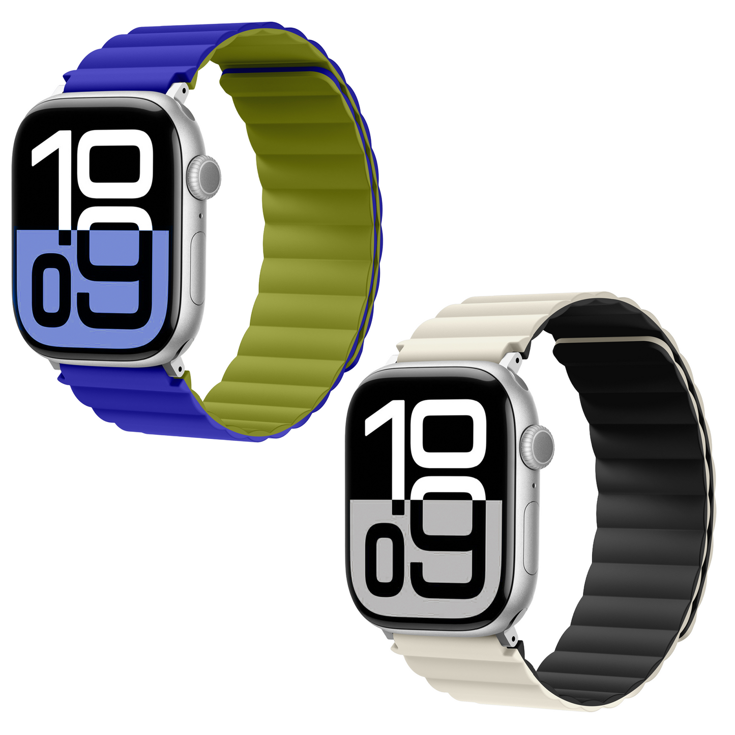 Set of 2 Reversible Apple Watch Bands